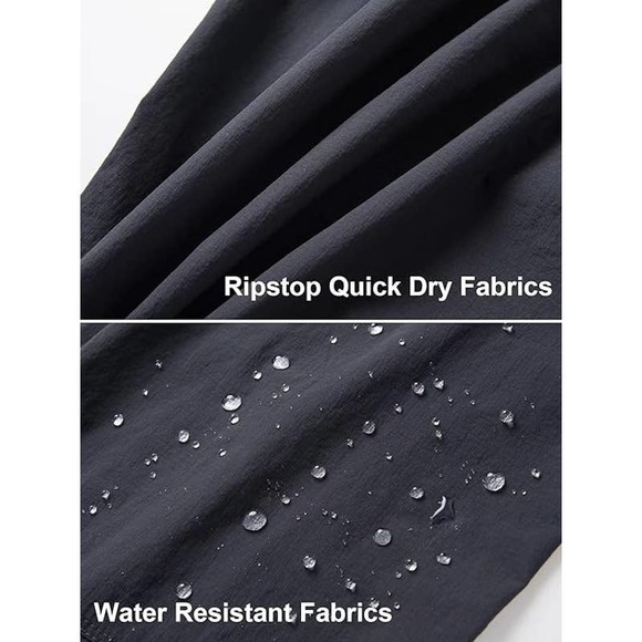 NWT -MAGCOMSEN Men's Capri Stretch-Nylon Hiking Shorts SZ 33 - Picture 4 of 6